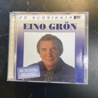 Eino Grön - 20 suosikkia CD (VG+/VG+) -iskelmä-